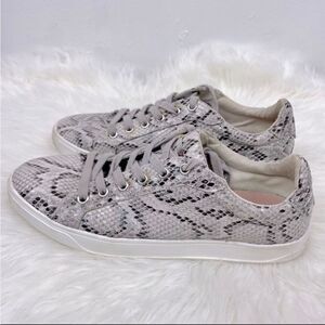 TOPSHOP snake skin sneaker 10.5